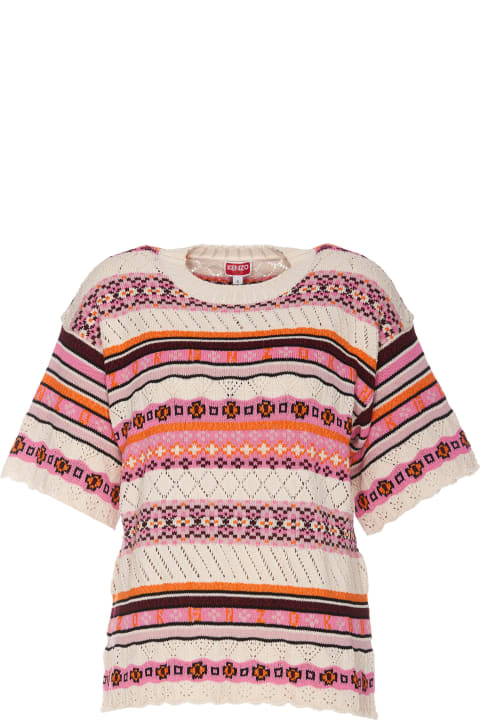 Kenzo Sweaters for Women Kenzo Rose Cotton Sweater