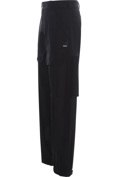 Fashion for Women MSGM Trousers Msgm In Cool Wool