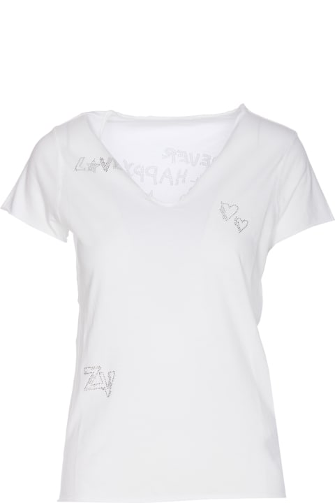 Zadig & Voltaire for Women Zadig & Voltaire Tunisien Strass T-shirt