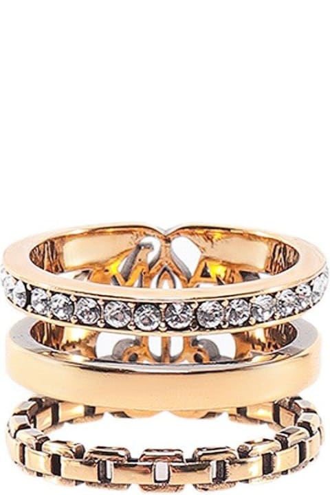 Embellished Multi-band Ring