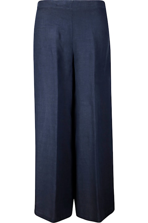 Stefano Mortari Clothing for Women Stefano Mortari Palazzo Linen Pants