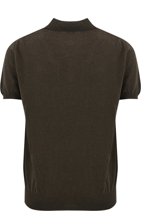 Caruso Clothing for Men Caruso Cotton Knit Polo