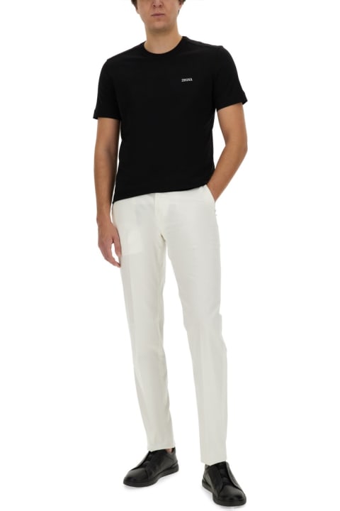 Zegna Topwear for Men Zegna T-shirt With Logo