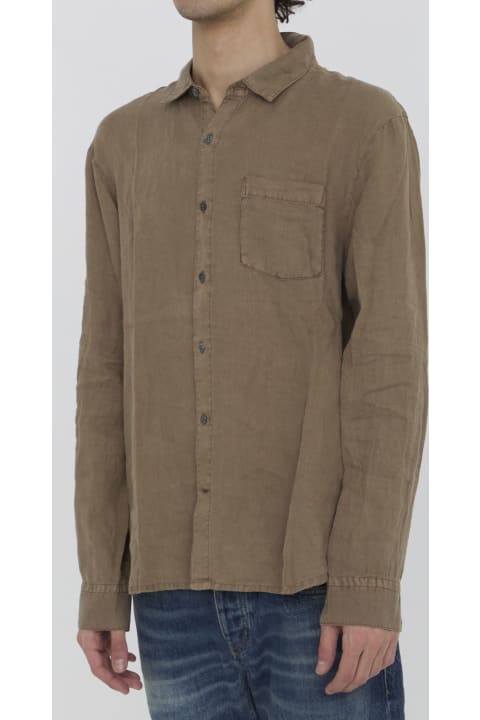 James Perse Clothing for Men James Perse Linen Shirt