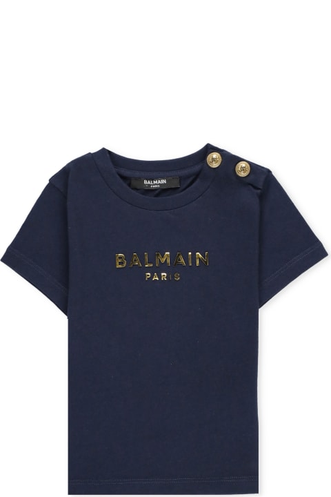 Balmain T-Shirts & Polo Shirts for Baby Boys Balmain Logoed T-shirt