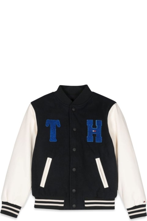 Tommy Hilfiger Coats & Jackets for Boys Tommy Hilfiger Reversible Varsity Bomber Jacket