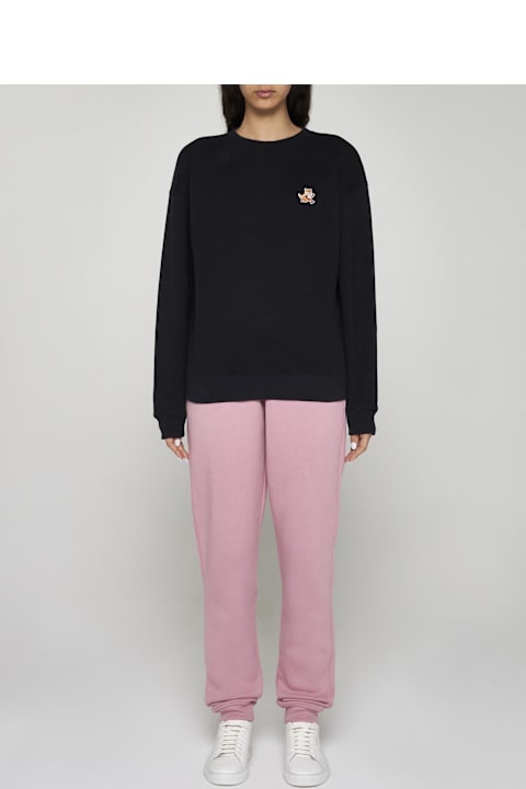 Homeware Maison Kitsuné Speedy Fox Patch Cotton Sweatshirt