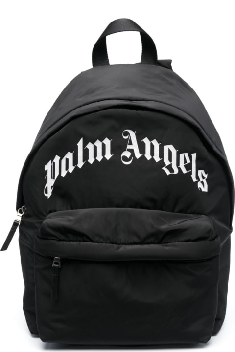 Accessories & Gifts for Boys Palm Angels Palm Angels Zaino Nero In Nylon Bambino