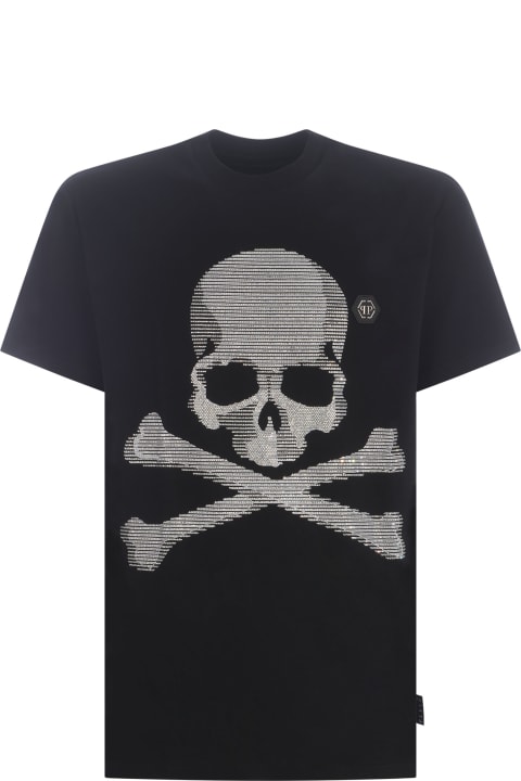 Philipp Plein Topwear for Men Philipp Plein T-shirt Philipp Plein "skull" In Cotton