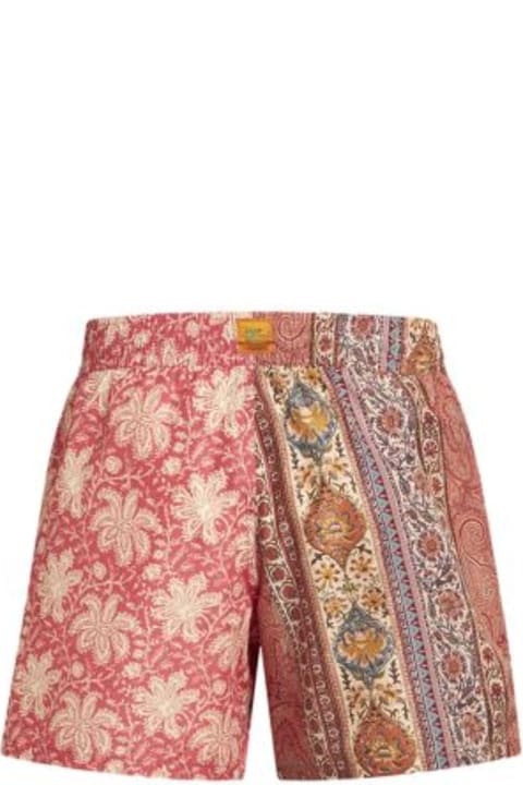 Fashion for Men Etro Patterned Double Swimsuit