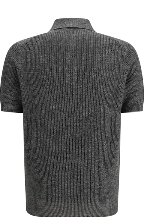 Homeware Brunello Cucinelli Cotton Polo Sweater