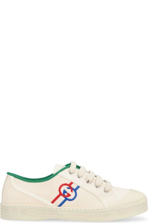 Gucci Sale for Kids Gucci Tennis 1977 Lace-up Sneakers