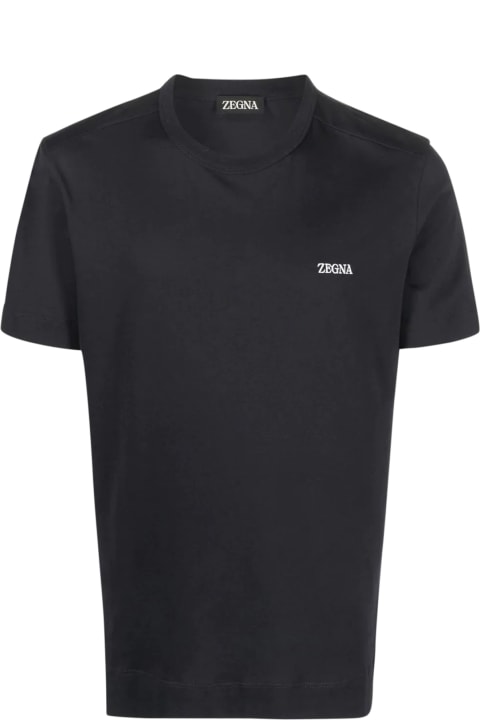 Zegna Topwear for Men Zegna Pure Cotton Tshirt