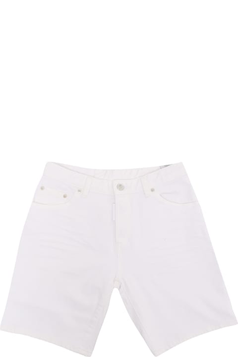 Bottoms for Boys Dsquared2 White Shorts