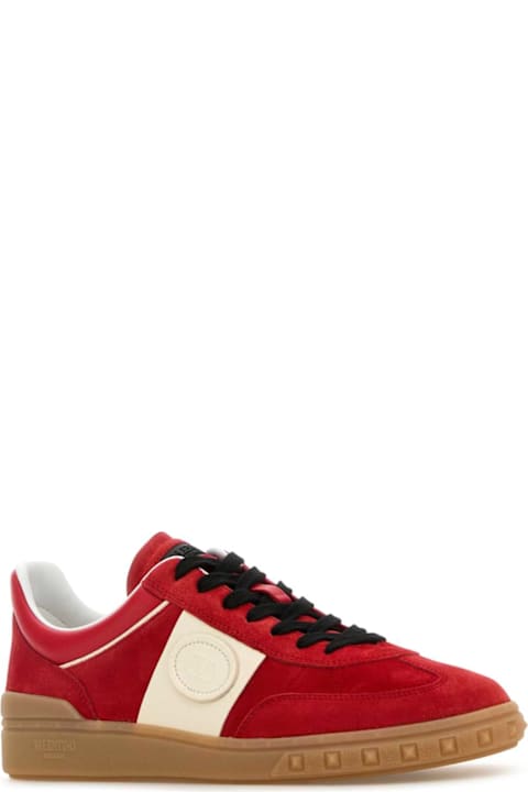 أدوات منزلية Valentino Garavani Coral Suede Upvillage Sneakersâ 
