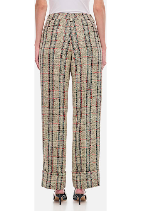 Durazzi Milano for Women Durazzi Milano Checked Tailored Pants