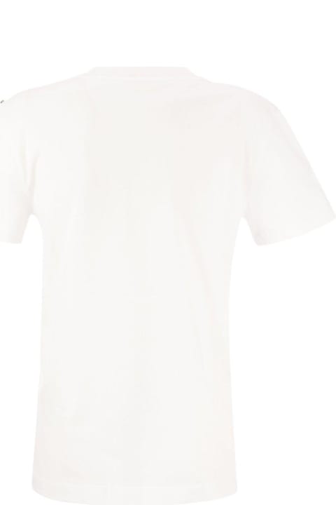 Sequin Embellished Crewneck T-shirt