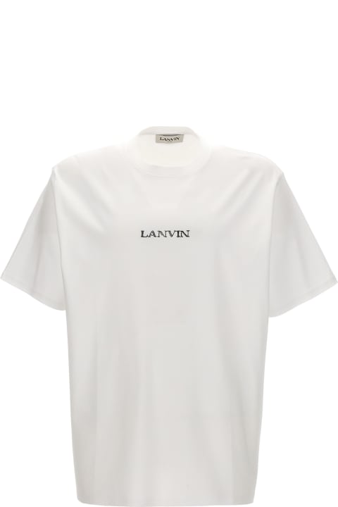 Lanvin for Women Lanvin Logo Embroidery T-shirt