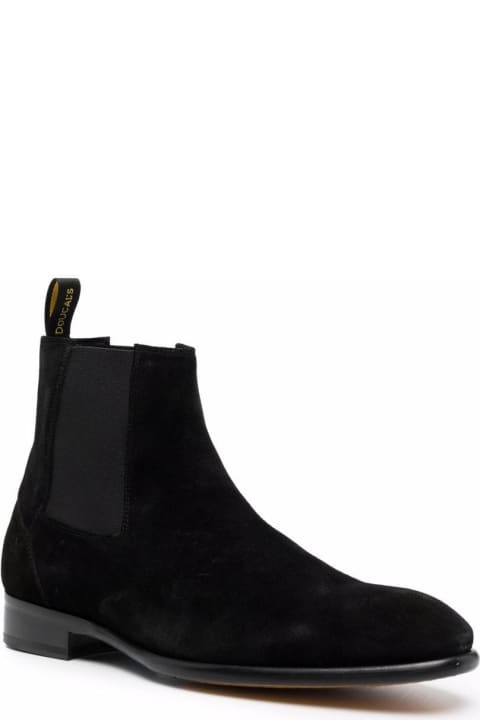 Boots for Men Doucal's Point Elastic Beatles Shoes