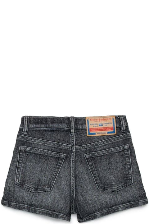 Diesel for Girls Diesel Distressed Denim Skirt