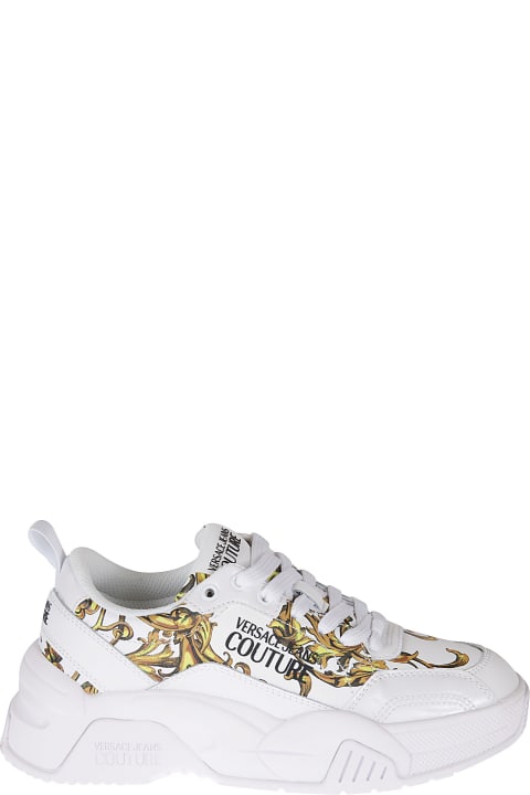 Couture Printed Logo Sneakers
