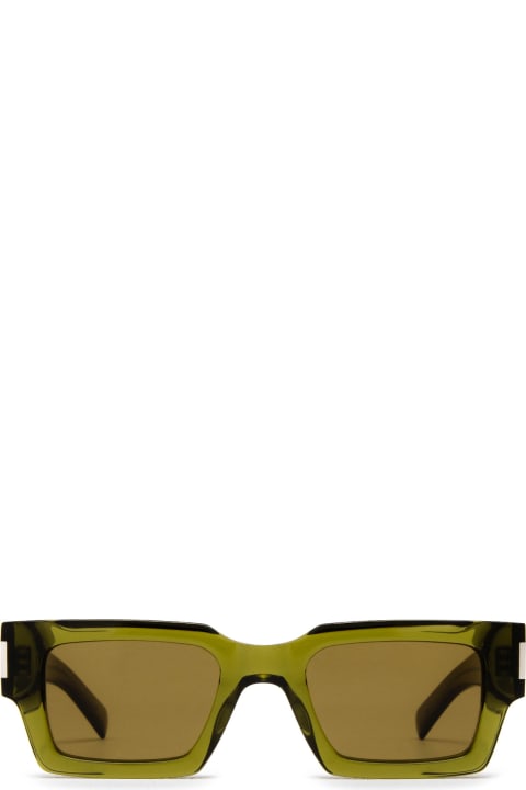 Fashion for Men Saint Laurent Eyewear Sl 572 Green Sunglasses