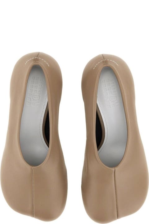 MM6 Maison Margiela Asymmetric Toe Pumps | italist