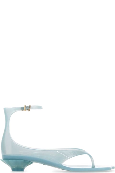 Homeware Chloé Pastel Light-blue Tpu Chloã© Jelly Thong Sandals