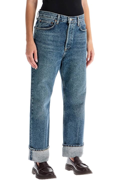 AGOLDE Jeans for Women AGOLDE Ca Straight Low-waist Jeans By Fran