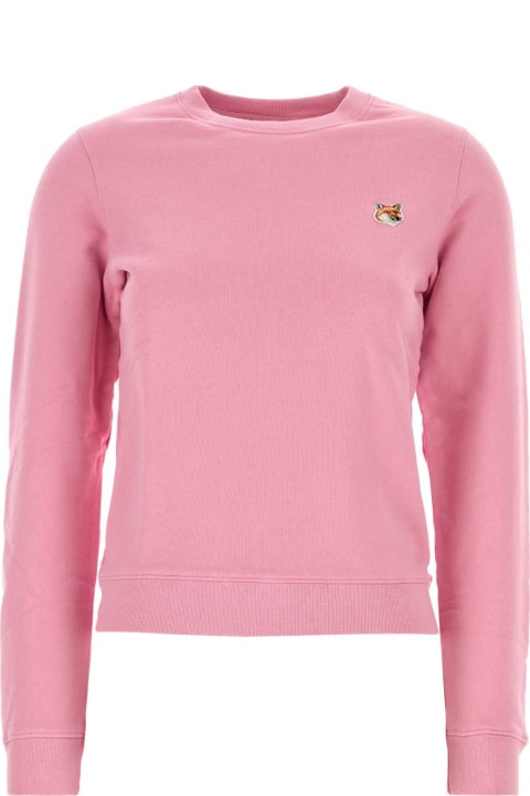 Maison Kitsuné for Women Maison Kitsuné Pink Cotton Sweatshirt