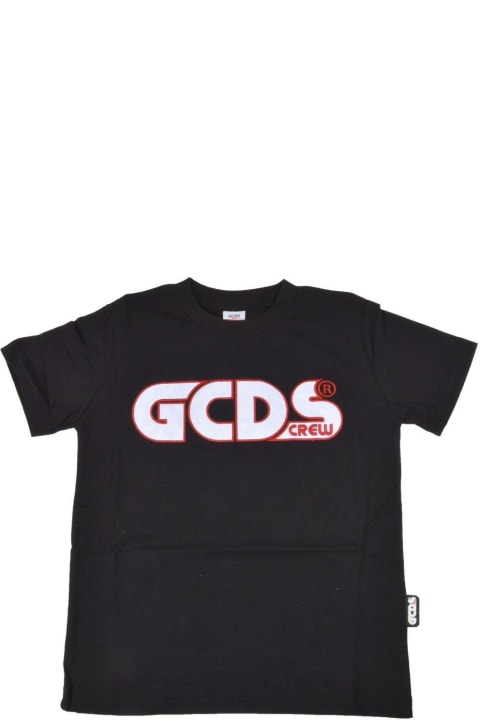 GCDS Mini for Kids GCDS Mini Logo Embroidered T-shirt