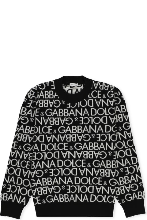 Dolce & Gabbana for Boys Dolce & Gabbana Sweater With Logo