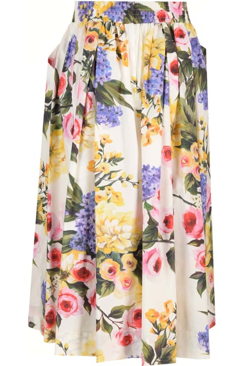 Dolce & Gabbana for Women Dolce & Gabbana Floral Print Skirt
