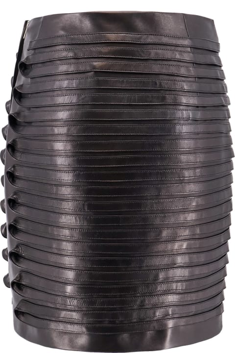 Homeware Versace Leather Skirt