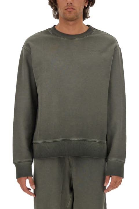 MSGM for Men MSGM Washed Out Jersey Sweatshirt