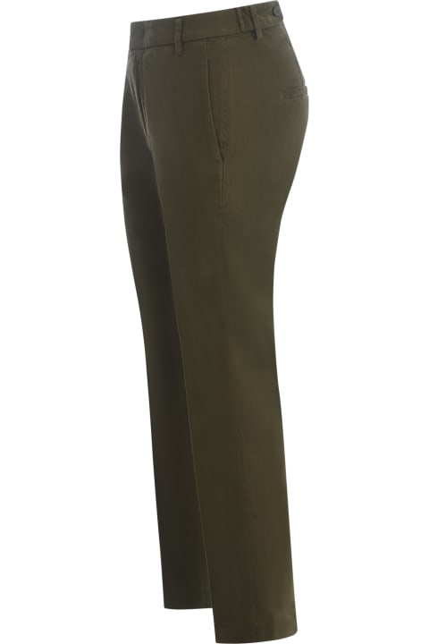 Fashion for Women Dondup Trousers "ariel 27 Inches" In Stretch Cotton