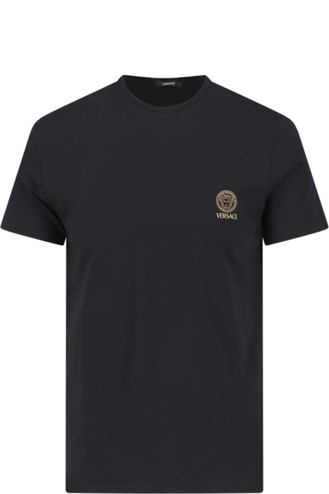 Versace for Men Versace Cotton Crew-neck T-shirt