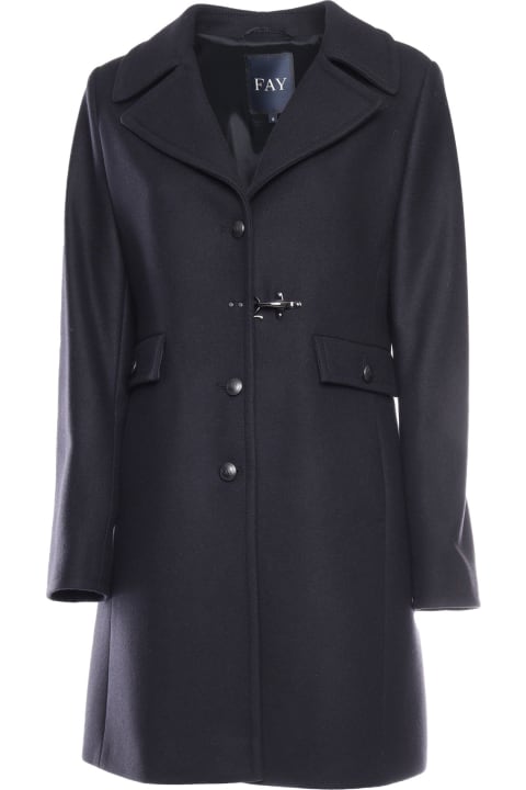 Fay for Women Fay Hook And Martingale Coat