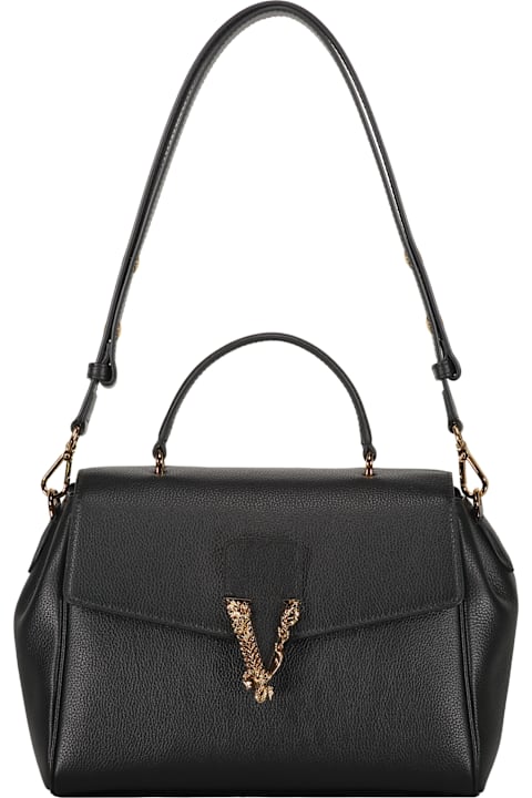 Homeware Versace Leather Crossbody Bag