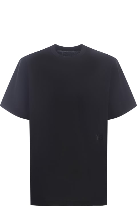 メンズ新着アイテム Y-3 T-shirt Y-3 "premium" Made Of Blend Cotton