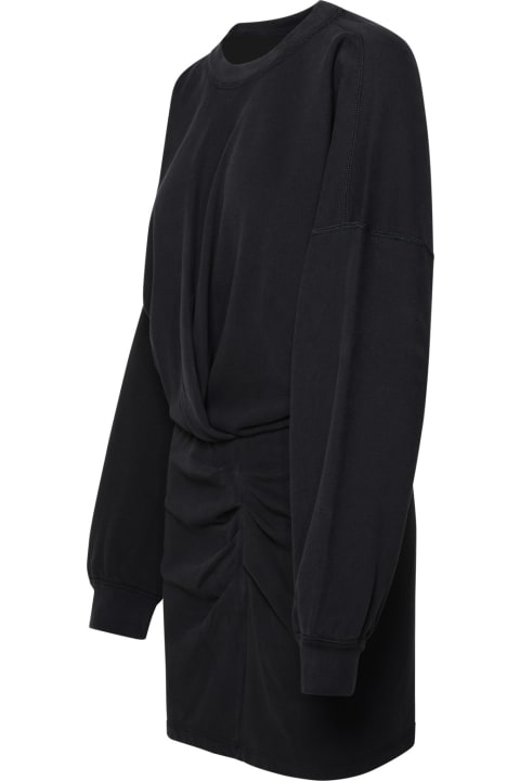 Fashion for Women Marant Étoile 'samuela' Black Cotton Dress