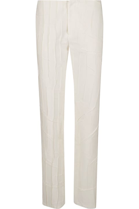 Blumarine Pants & Shorts for Women Blumarine Regular Plisse Trousers