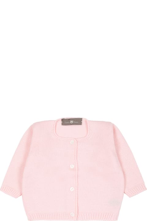 Little Bear Sweaters & Sweatshirts for Baby Boys Little Bear Pink Cardigan For Baby Girl