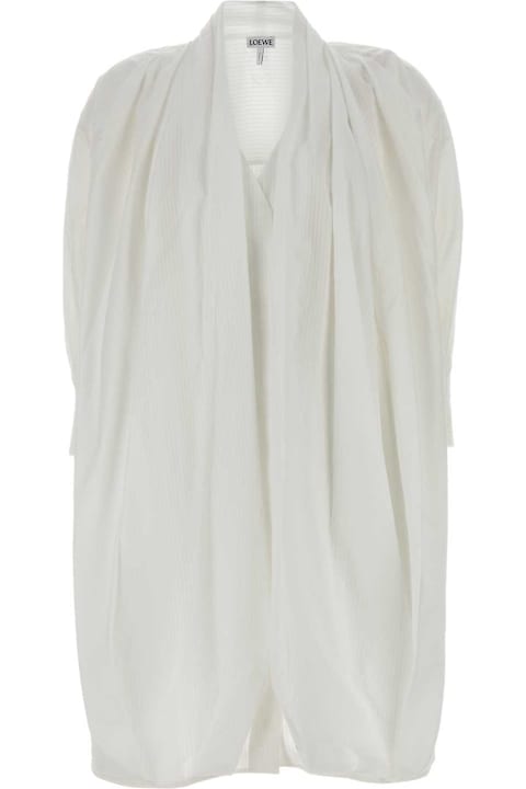 Homeware Loewe White Poplin Dress