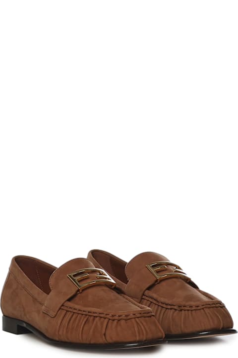 Fendi Suede Baguette Moccasin