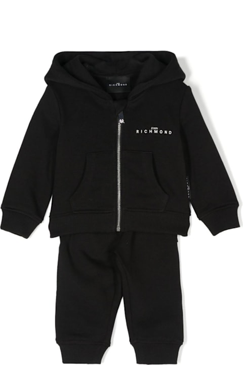 John Richmond Sweaters & Sweatshirts for Baby Girls John Richmond Coordinated Hoodie With Hood And Pants