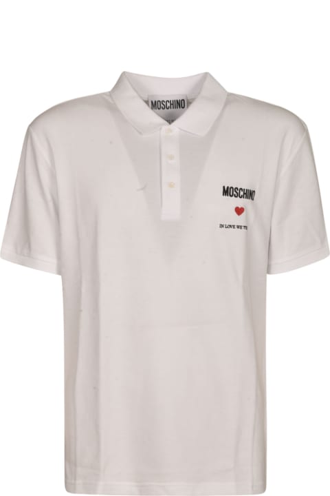 Moschino for Men Moschino In Love We Trust Polo Shirt