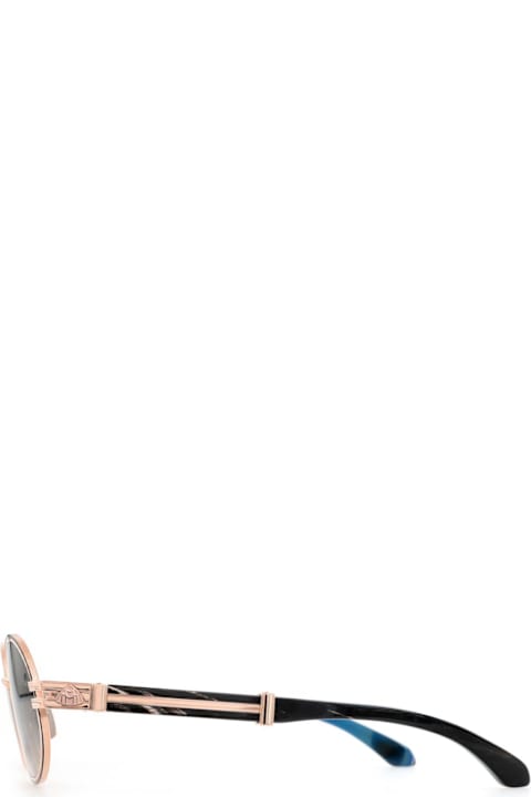 MAYBACH Eyewear for Kids MAYBACH Eyewear The Producer Iblack Marbled Blue Ocean