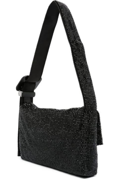 Benedetta Bruzziches Shoulder Bags for Women Benedetta Bruzziches Black Vitty La Mignon Shoulder Bag