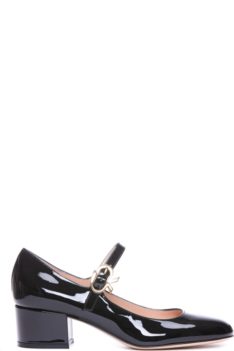 High-Heeled Shoes for Women Gianvito Rossi Mary Ribbon Pumps